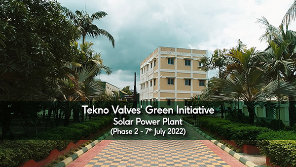 Tekno Valves' Green Initiative - Completion of the Second Phase of our Solar Power Plant